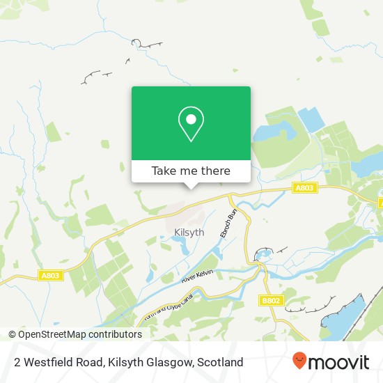 2 Westfield Road, Kilsyth Glasgow map