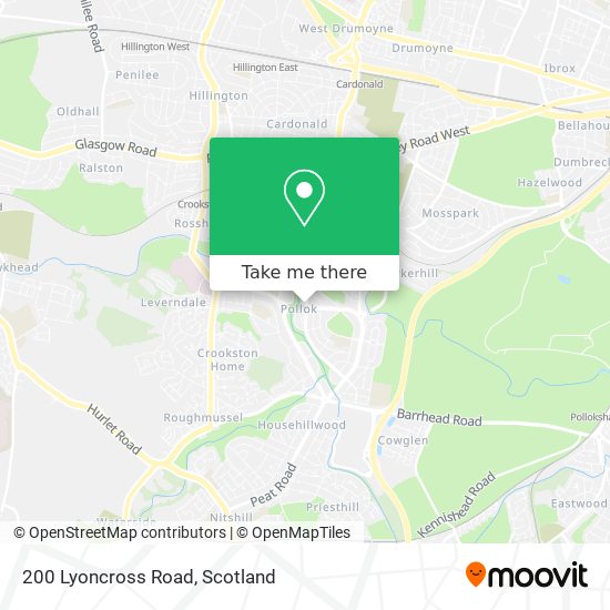 200 Lyoncross Road map