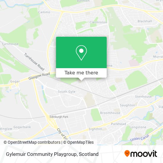 Gylemuir Community Playgroup map