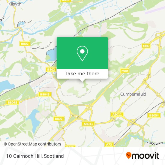 10 Cairnoch Hill map