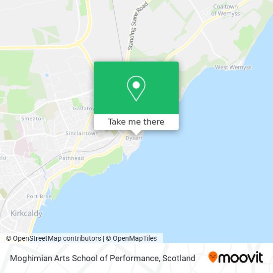 Moghimian Arts School of Performance map