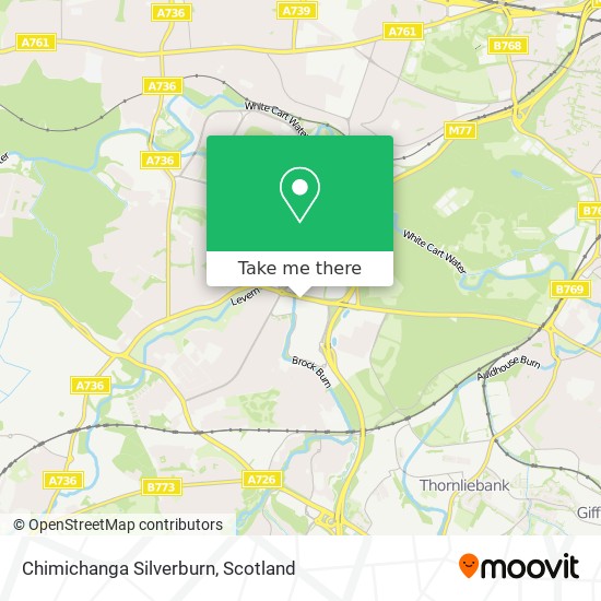 Chimichanga Silverburn map