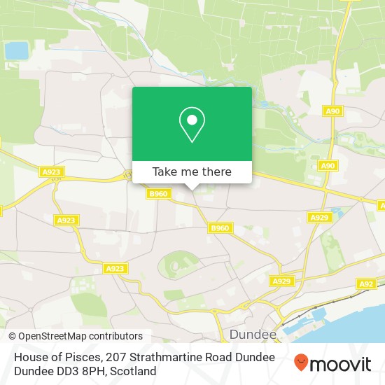 House of Pisces, 207 Strathmartine Road Dundee Dundee DD3 8PH map