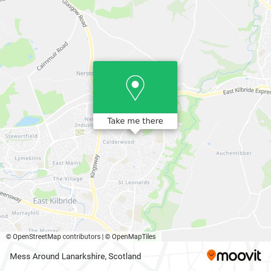 Mess Around Lanarkshire map