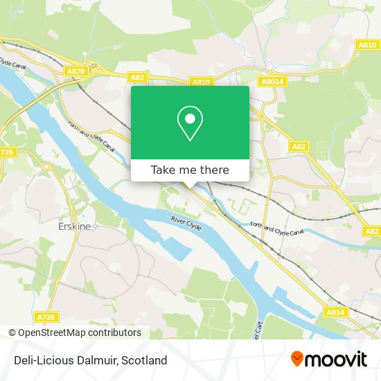 Deli-Licious Dalmuir map