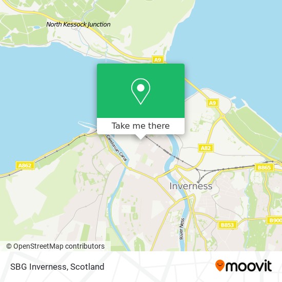 SBG Inverness map