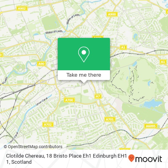 Clotilde Chereau, 18 Bristo Place Eh1 Edinburgh EH1 1 map