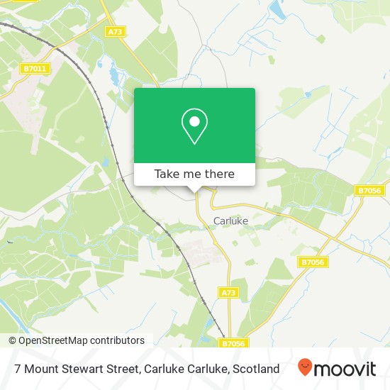 7 Mount Stewart Street, Carluke Carluke map