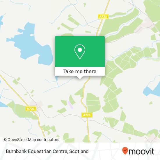 Burnbank Equestrian Centre map