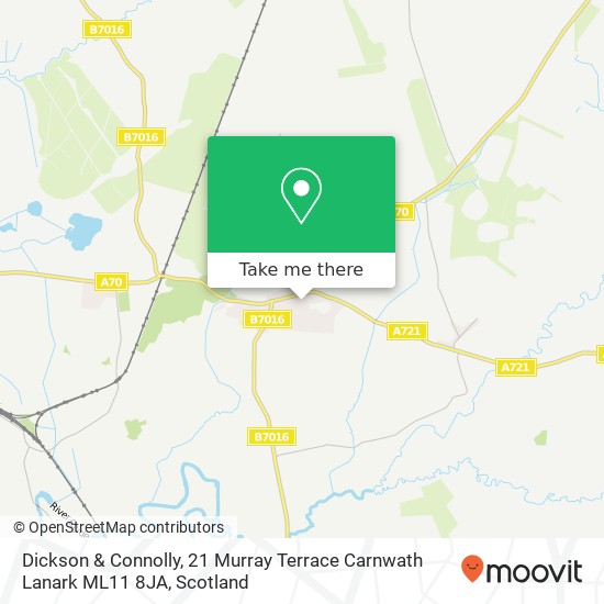 Dickson & Connolly, 21 Murray Terrace Carnwath Lanark ML11 8JA map