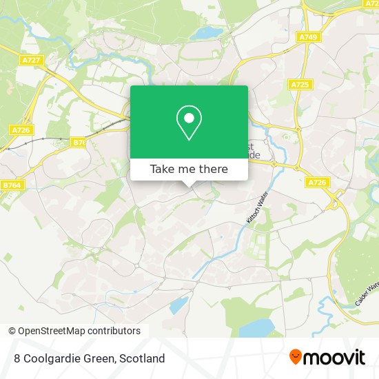 8 Coolgardie Green map