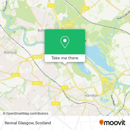 Revival Glasgow map