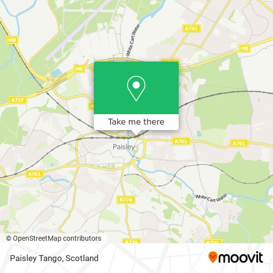 Paisley Tango map