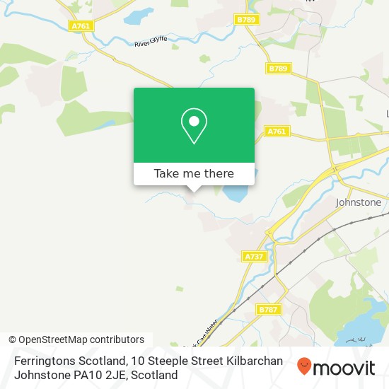 Ferringtons Scotland, 10 Steeple Street Kilbarchan Johnstone PA10 2JE map