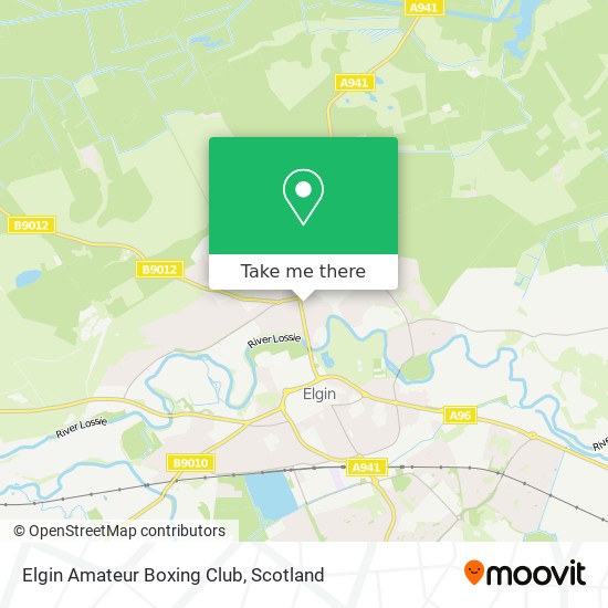 Elgin Amateur Boxing Club map