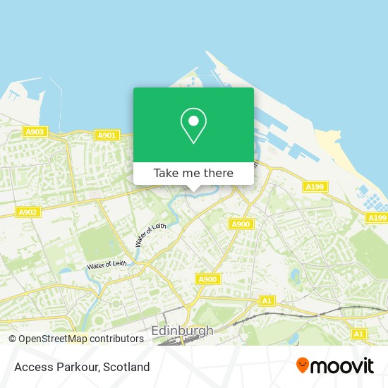 Access Parkour map