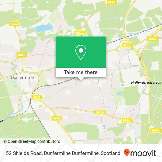 52 Shields Road, Dunfermline Dunfermline map