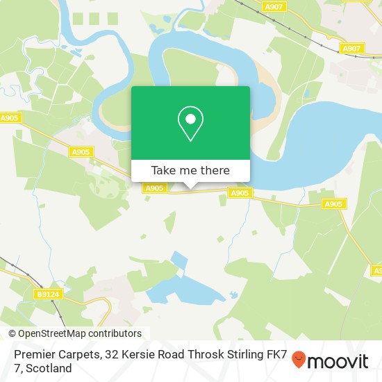 Premier Carpets, 32 Kersie Road Throsk Stirling FK7 7 map