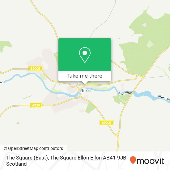 The Square (East), The Square Ellon Ellon AB41 9JB map