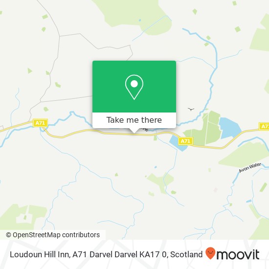 Loudoun Hill Inn, A71 Darvel Darvel KA17 0 map