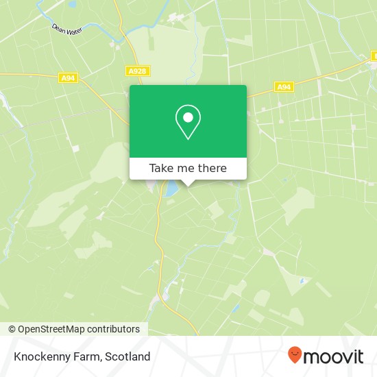 Knockenny Farm map