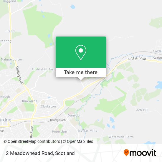 2 Meadowhead Road map