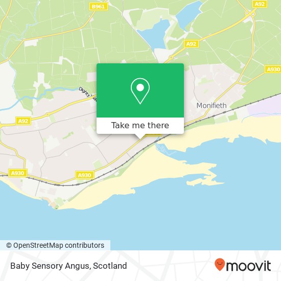 Baby Sensory Angus map