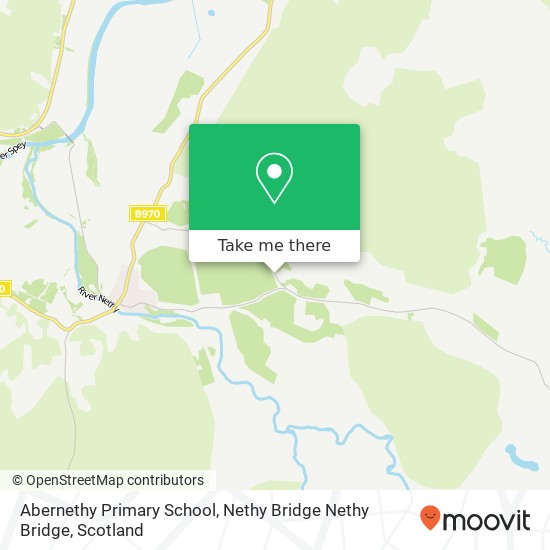 Abernethy Primary School, Nethy Bridge Nethy Bridge map