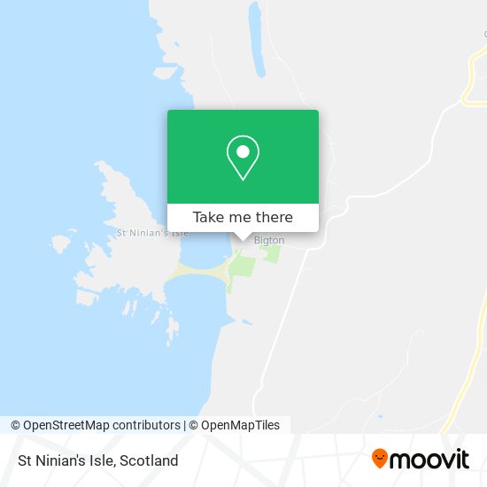 St Ninian's Isle map