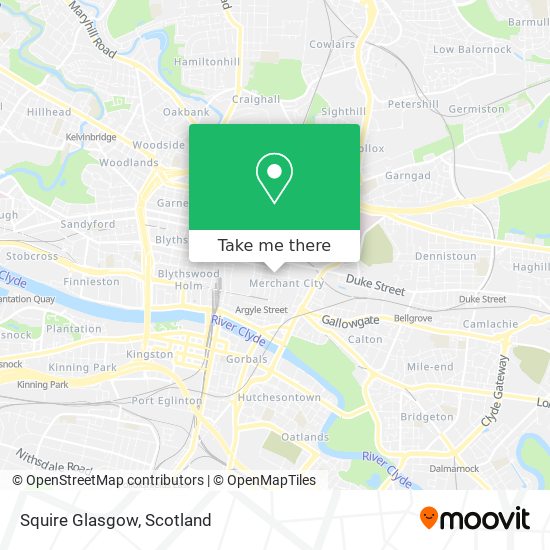 Squire Glasgow map