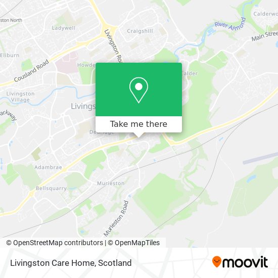 Livingston Care Home map