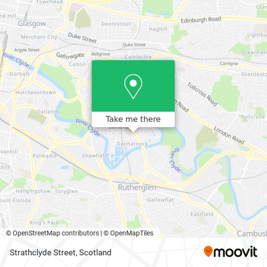Strathclyde Street map