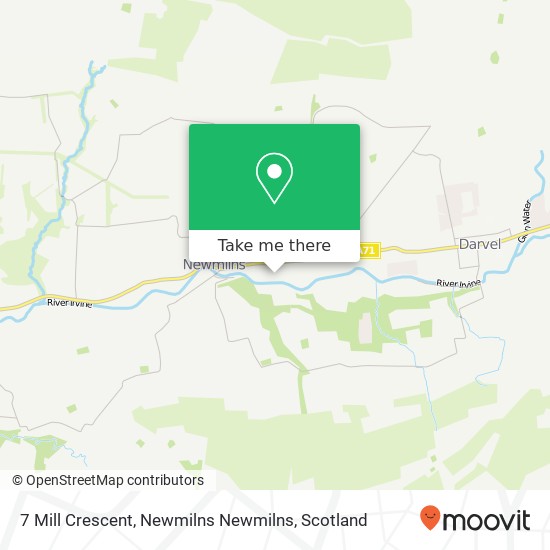 7 Mill Crescent, Newmilns Newmilns map
