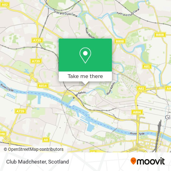 Club Madchester map