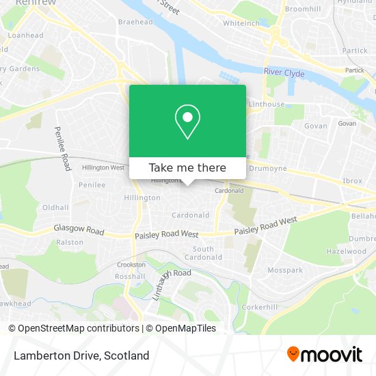 Lamberton Drive map