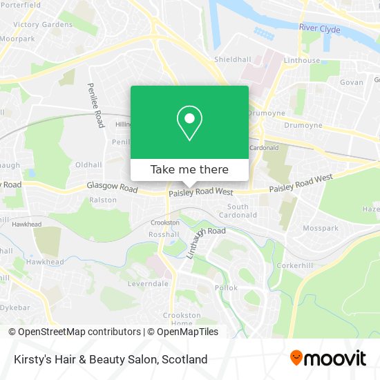 Kirsty's Hair & Beauty Salon map