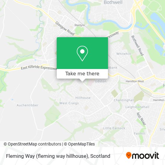 Fleming Way (fleming way hillhouse) map