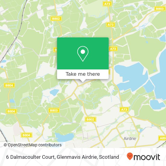 6 Dalmacoulter Court, Glenmavis Airdrie map