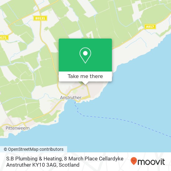 S.B Plumbing & Heating, 8 March Place Cellardyke Anstruther KY10 3AG map