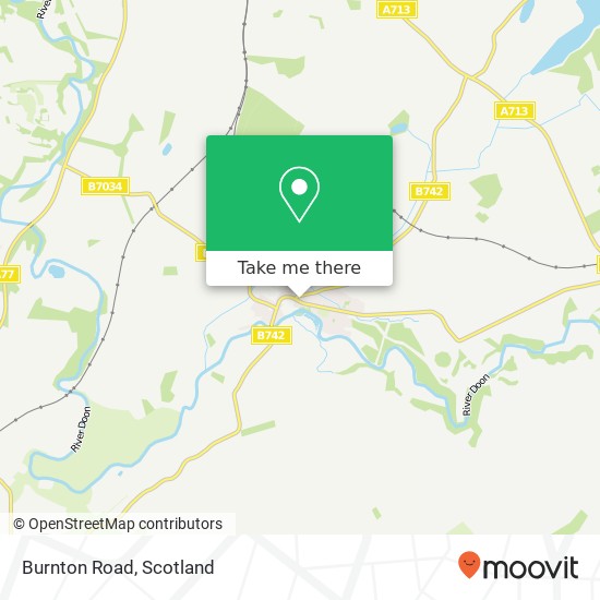 Burnton Road map
