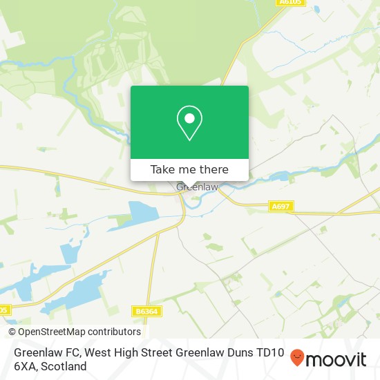 Greenlaw FC, West High Street Greenlaw Duns TD10 6XA map