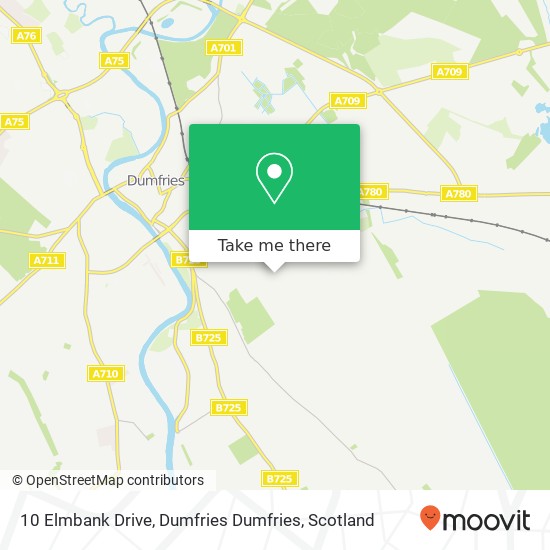 10 Elmbank Drive, Dumfries Dumfries map