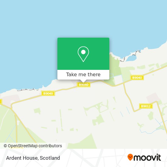 Ardent House map