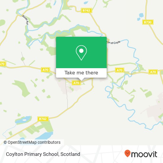 Coylton Primary School map