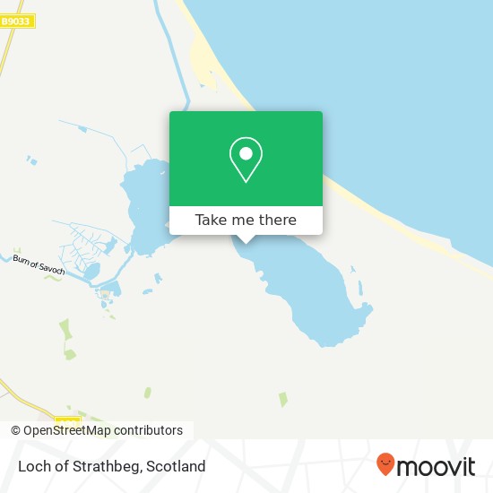 Loch of Strathbeg map