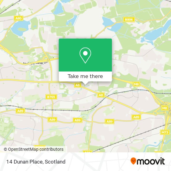 14 Dunan Place map