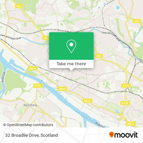 32 Broadlie Drive map