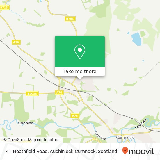 41 Heathfield Road, Auchinleck Cumnock map