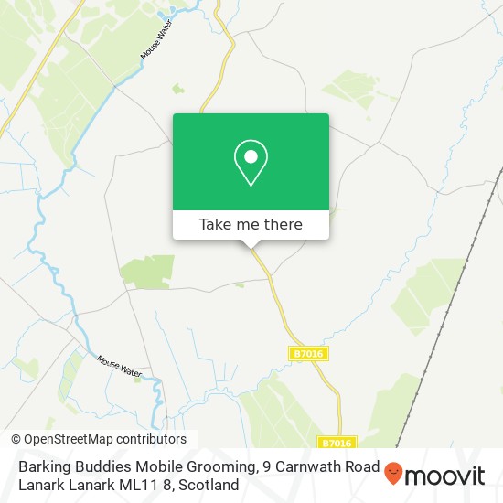 Barking Buddies Mobile Grooming, 9 Carnwath Road Lanark Lanark ML11 8 map