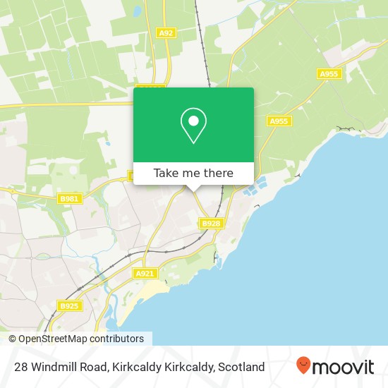 28 Windmill Road, Kirkcaldy Kirkcaldy map
